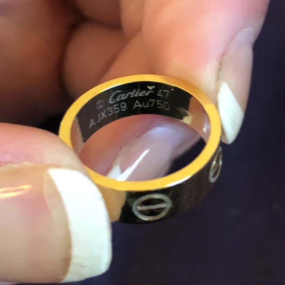 Cartier Yellow Gold Love Ring